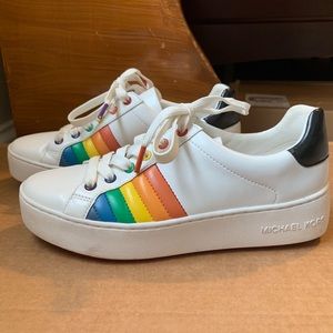 Michael Kors Pride Poppy Sneaker Size 6